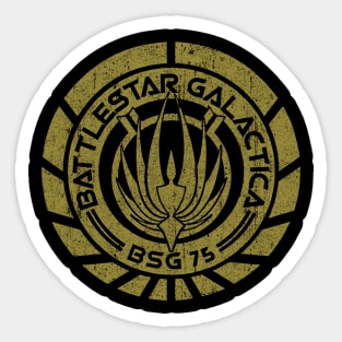 Battlestar Galactica Crest Sticker